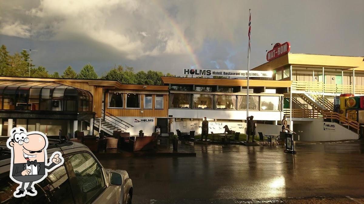 Motel Larvik Rodbol Exterior foto